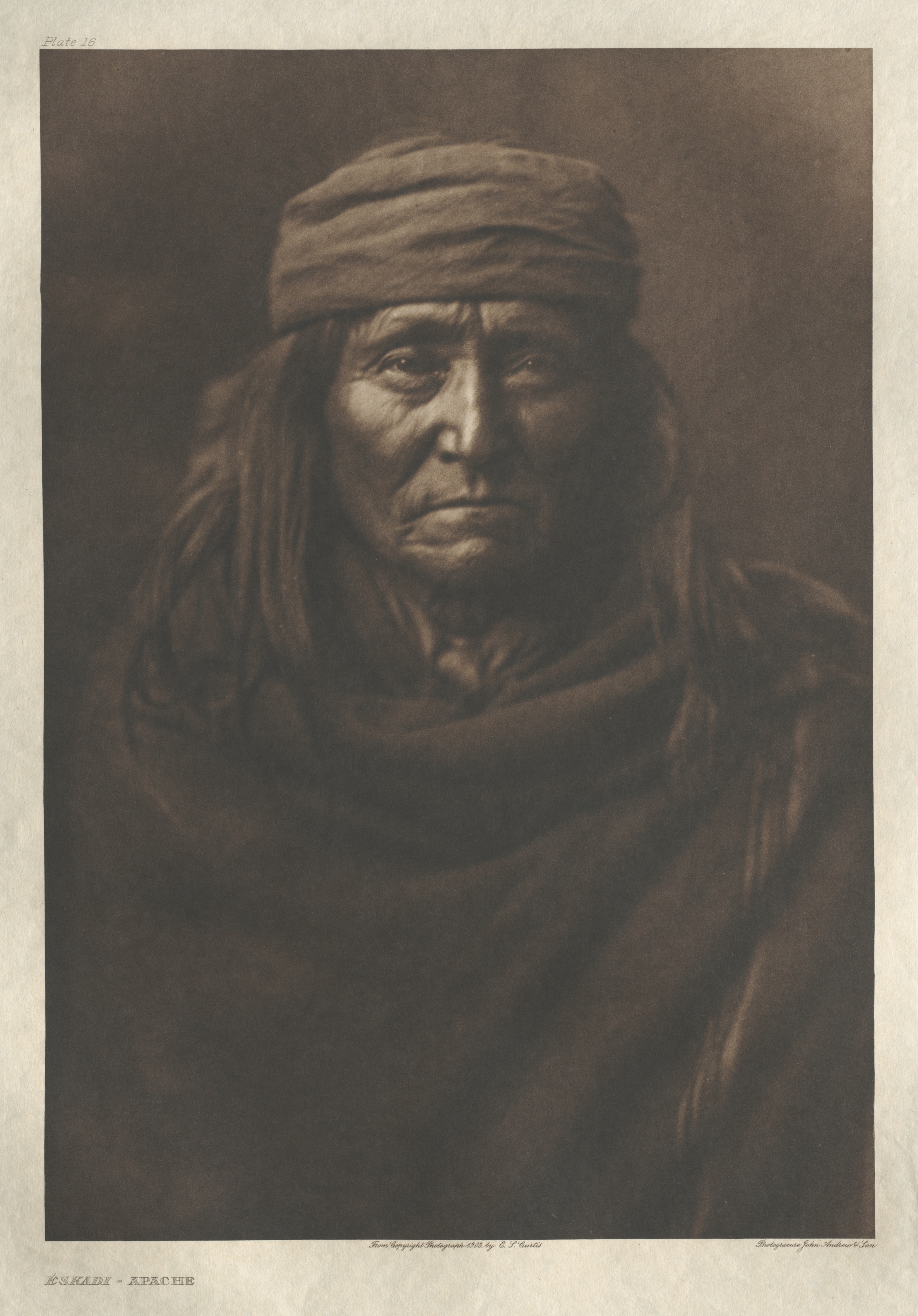 Portfolio I, Plate 16: Eskadi-Apache