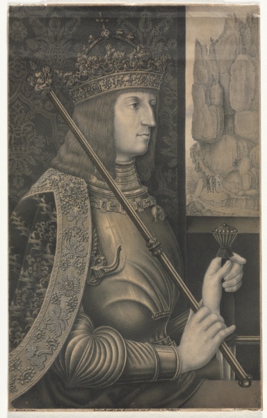 Portrait of Kaiser Maximilian I with Crown and Scepter