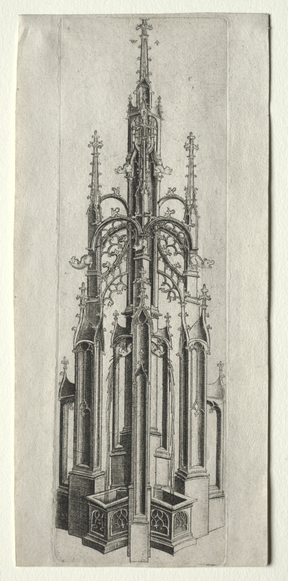 Design for a Gothic Fountain | Cleveland Museum of Art
