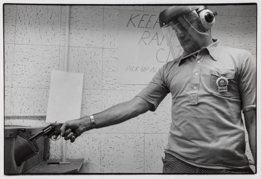 A Bullet Test By a Forensic Expert, Leonard Freed, 1976