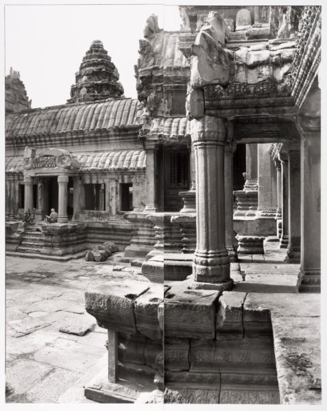 Angkor Wat (diptych interior courtyard)