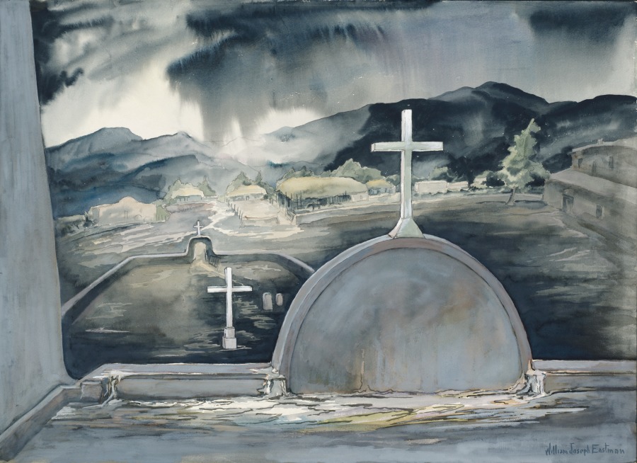 From the Mission Rooftop, William Joseph Eastman, 1945