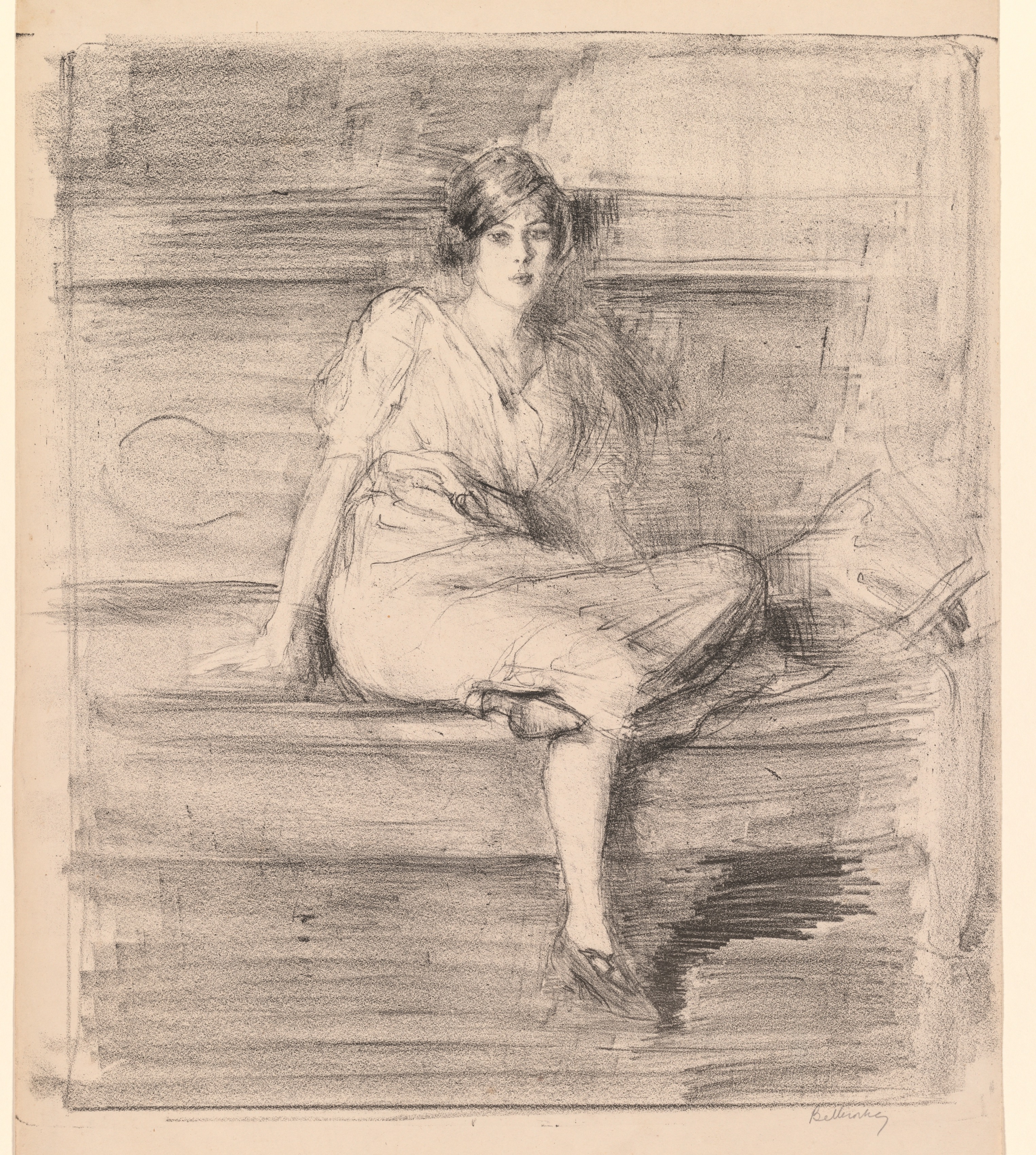 Untitled (Young Lady Seated)