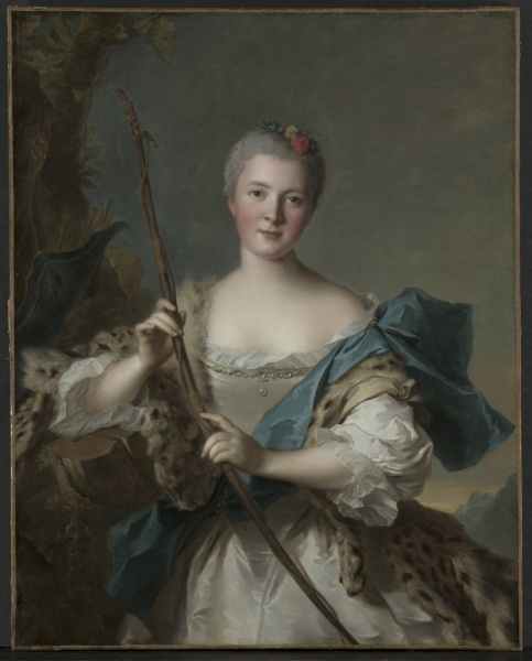 Portrait of a Woman as Diana