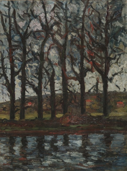 Trees on the Bank of the Marne