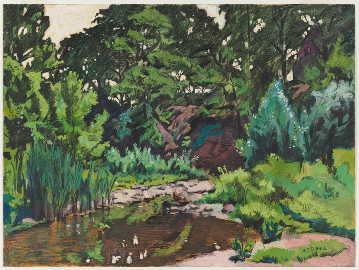 Creek, Parma, August Biehle, Jr., 1937