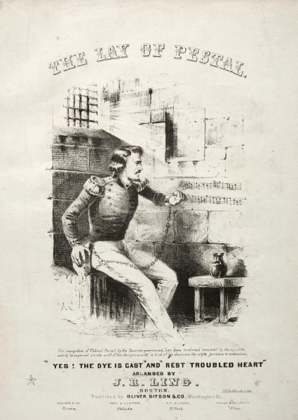 The Lay of Pestal - Sheet Music Cover