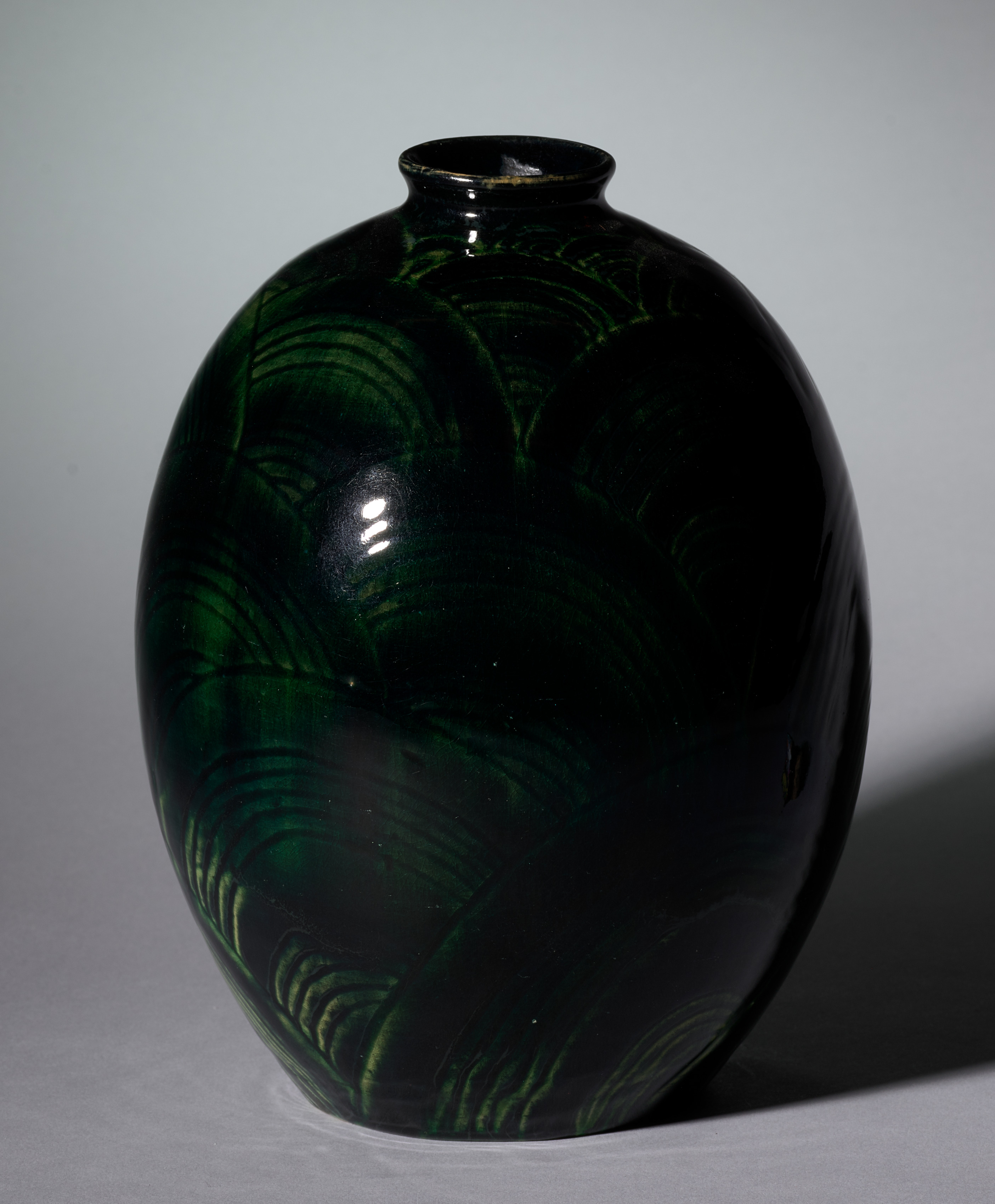 Dark Green Vase