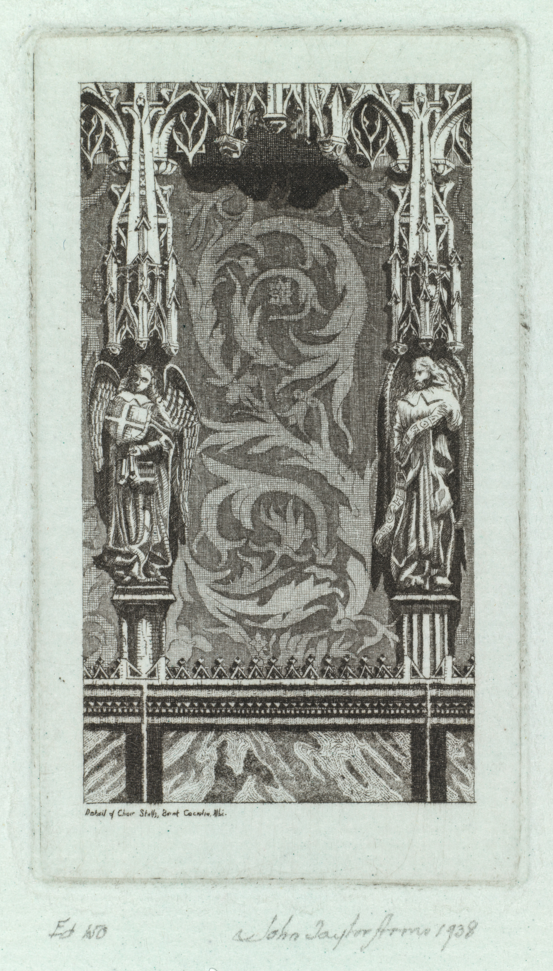 Miniature Series No. 21: Jewelry: Choir Stalls at the Cathedral of St. Cecilia, Albi