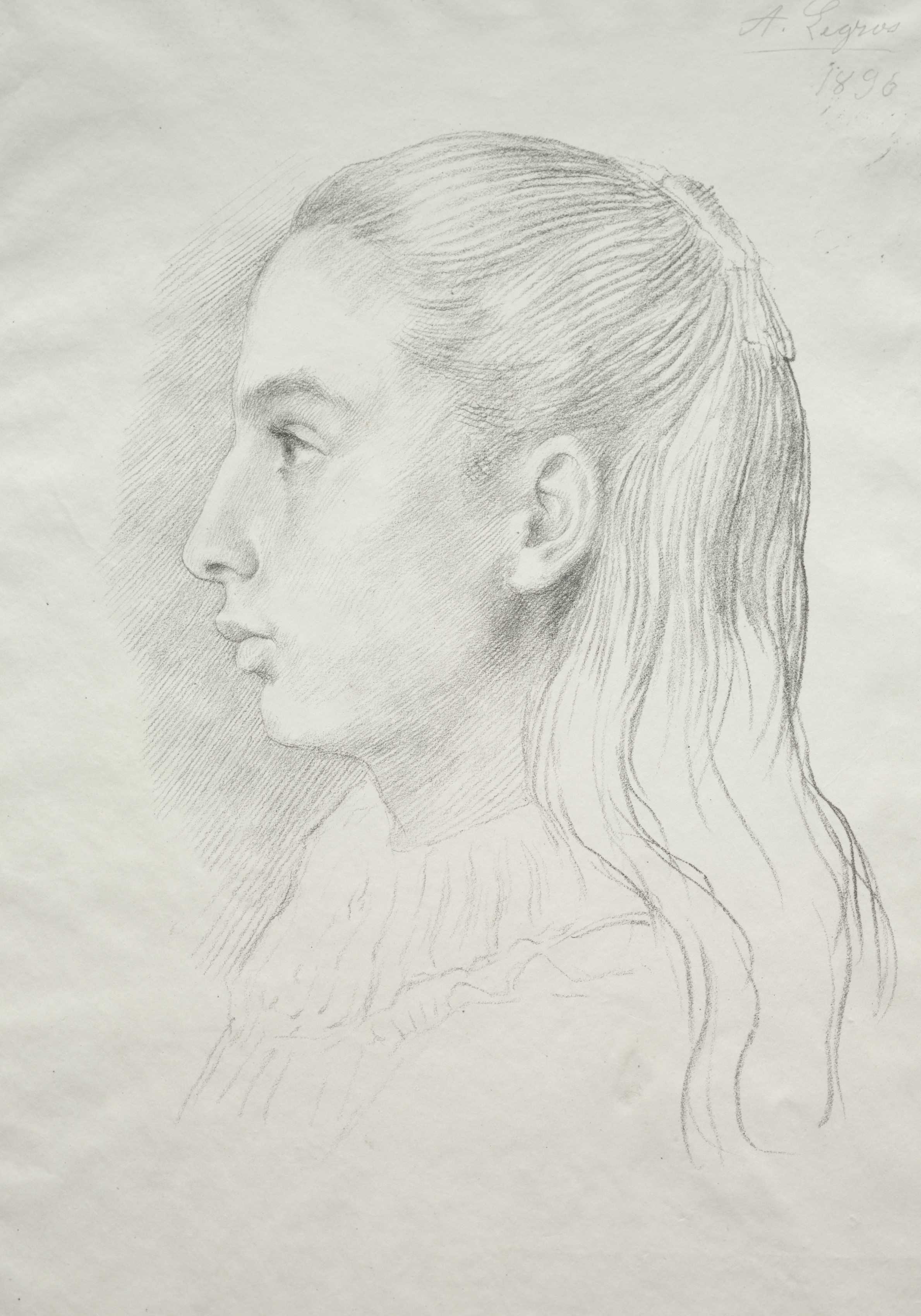 Portrait de Mlle. Nora E. Legros