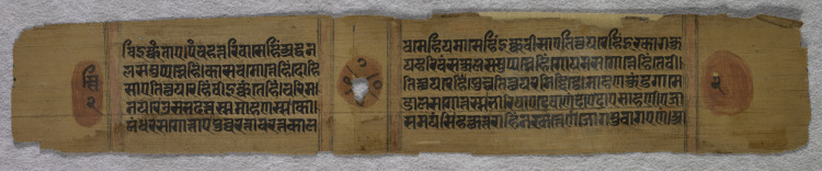 Text: Folio 2 (verso), from a Kalpa-sutra