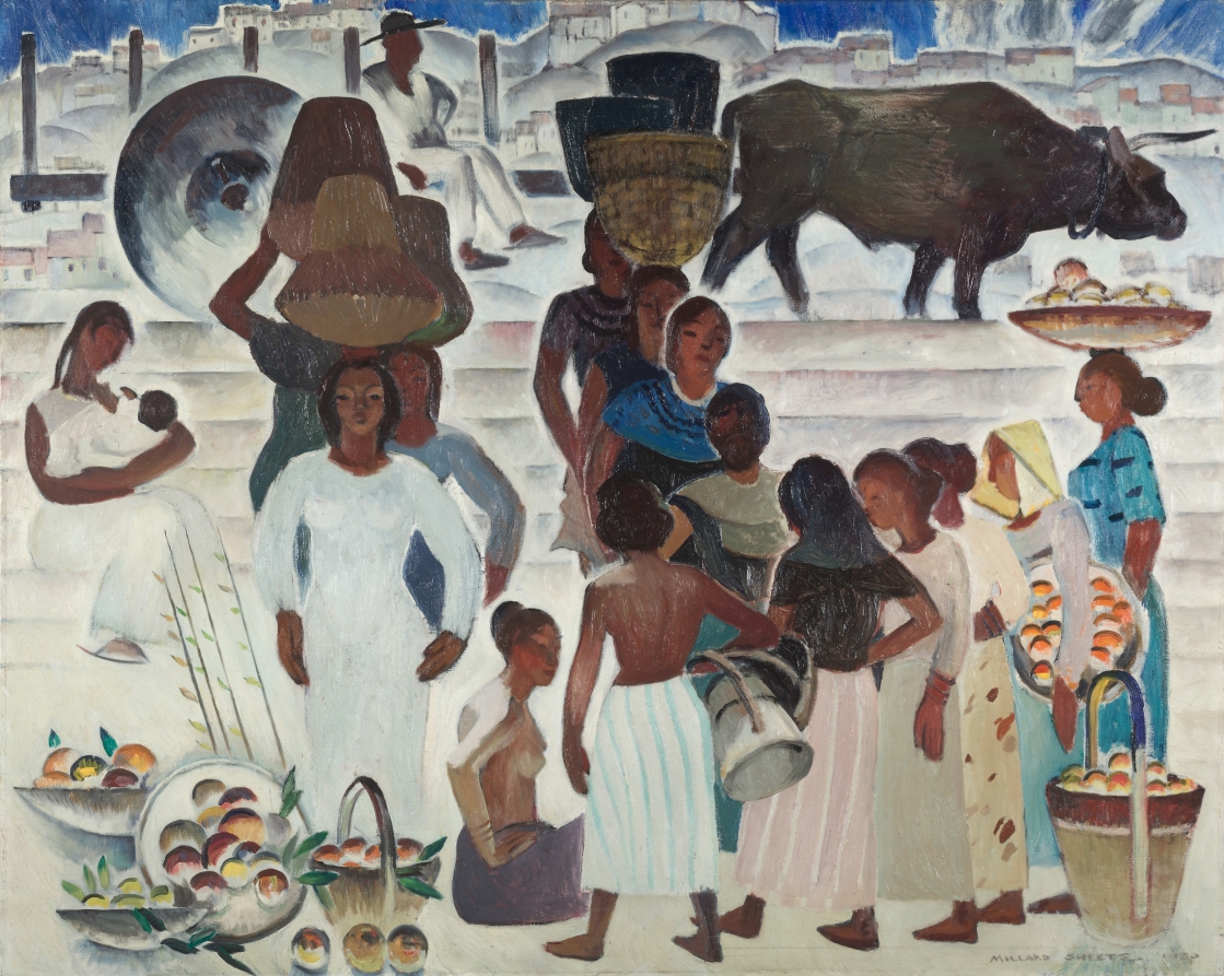 Women of Cartagena, Millard Sheets, 1930