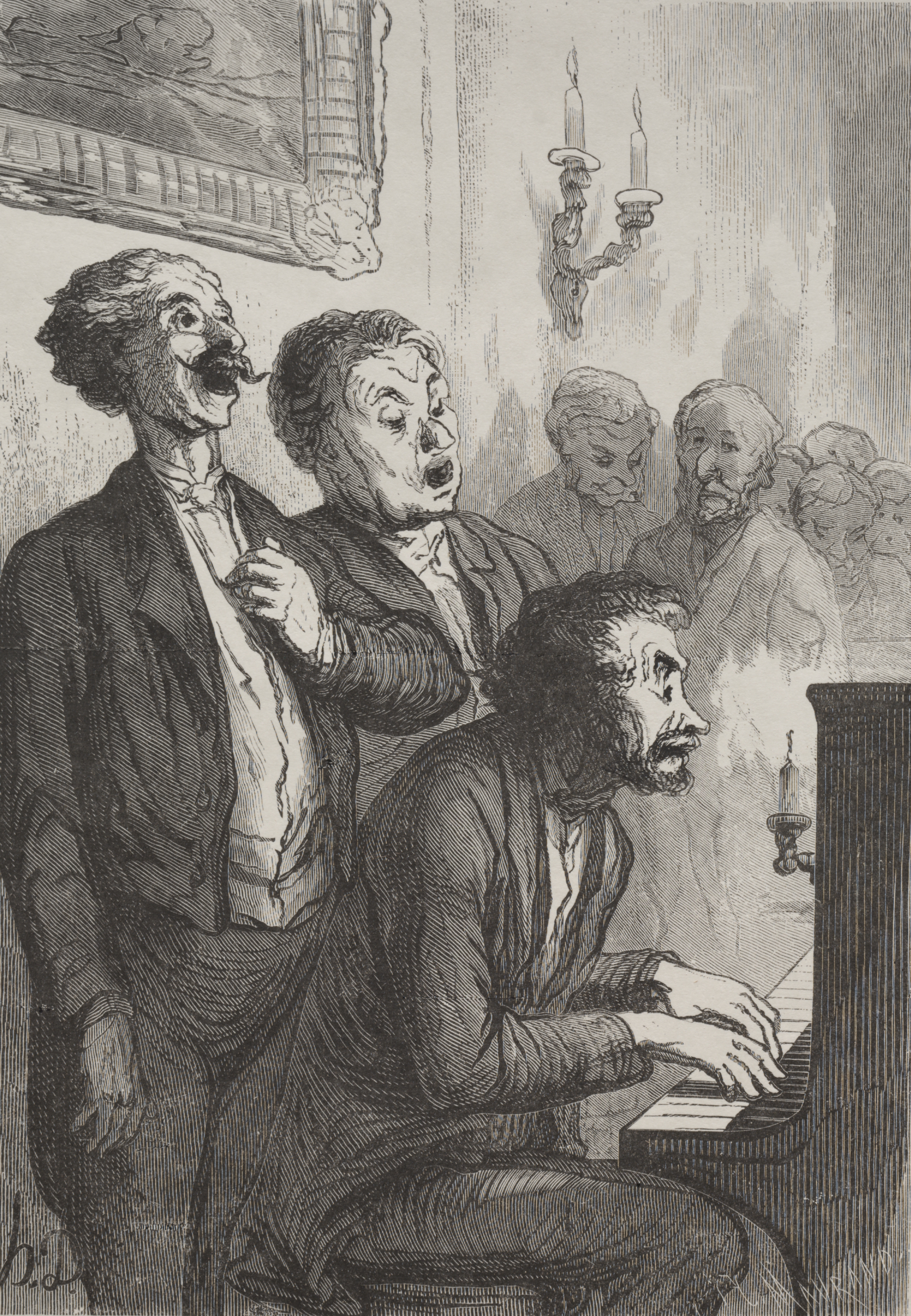 The Singers in the Salon