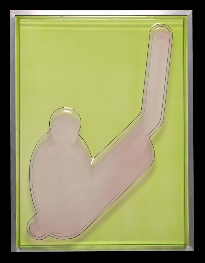 Violet-Green, Craig Kauffman, 1964