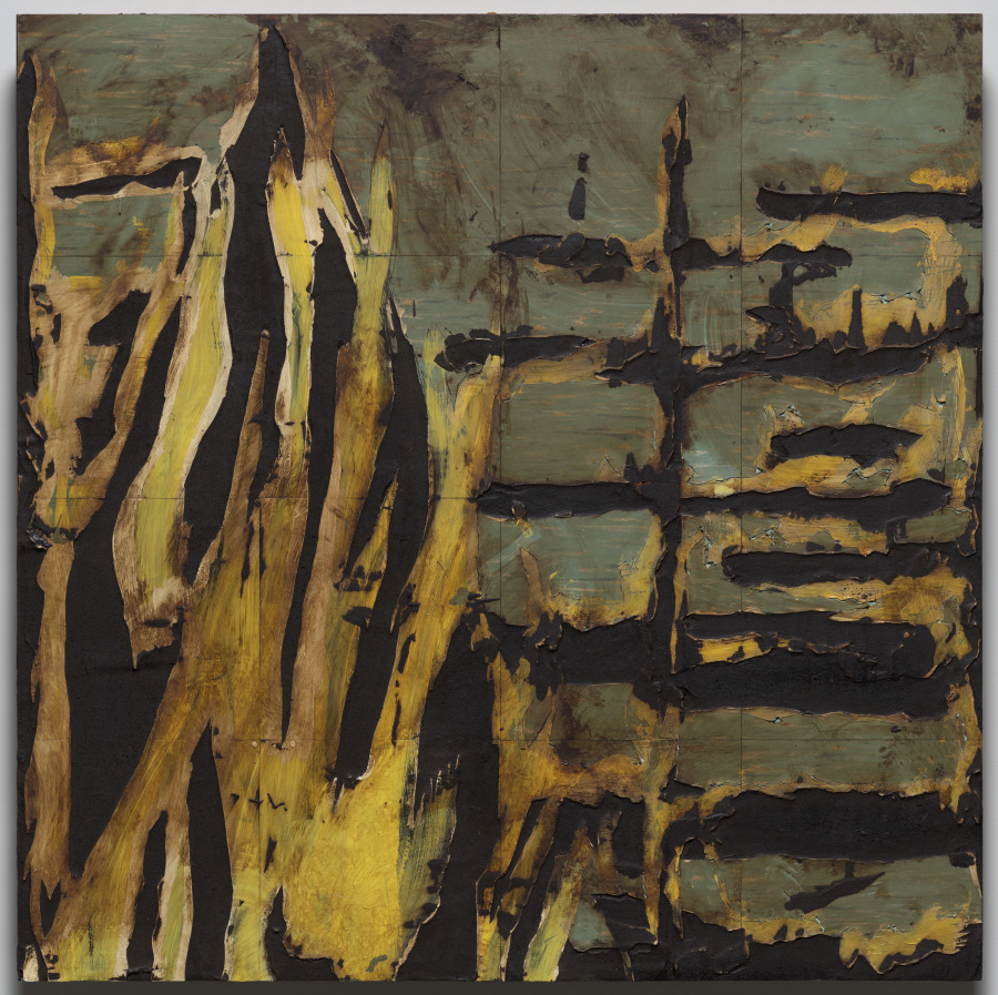 Forest Fire, Jan. 5, 1984, Donald Sultan, 1984