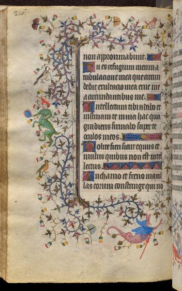 Hours of Charles the Noble, King of Navarre (1361-1425): fol. 108v, Text