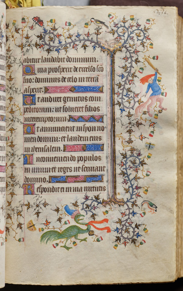 Hours of Charles the Noble, King of Navarre (1361-1425): fol. 116r, Text