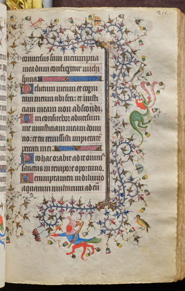 Hours of Charles the Noble, King of Navarre (1361-1425): fol. 108r, Text