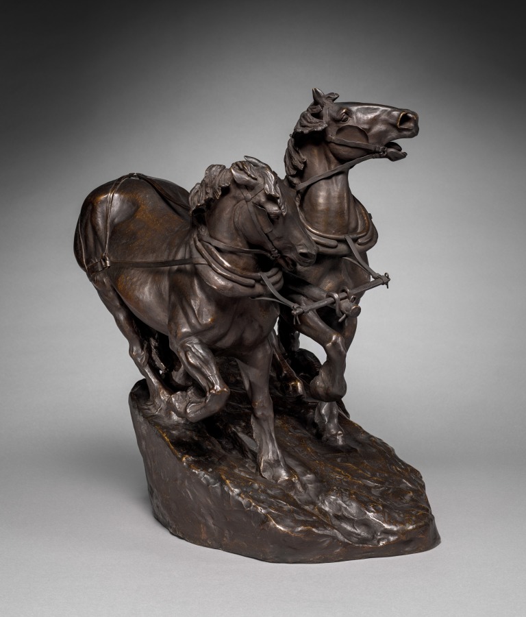 Down Hill, Anna Hyatt Huntington, 1903