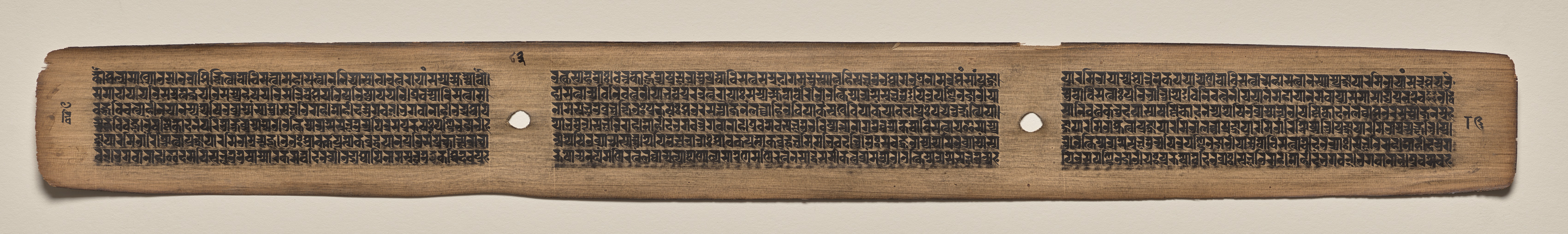 Text, Folio 83 (verso), from a Manuscript of the Perfection of Wisdom in Eight Thousand Lines (Ashtasahasrika Prajnaparamita-sutra)