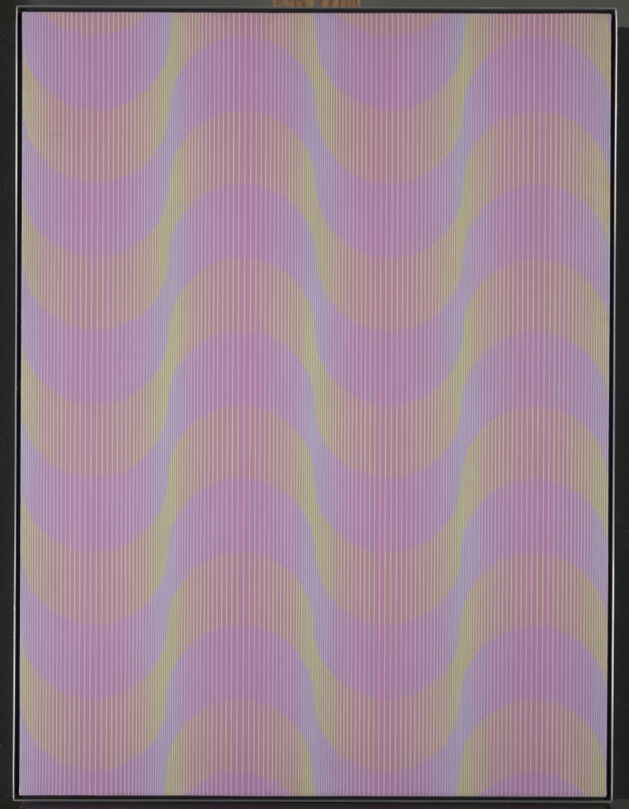 Flow, Julian Stanczak, 1971