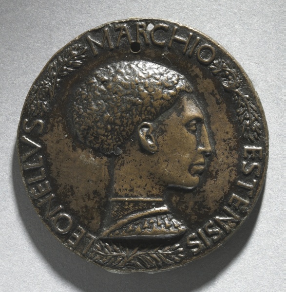 Portrait of Leonello D'Este, Marquess of Ferrara (obverse)