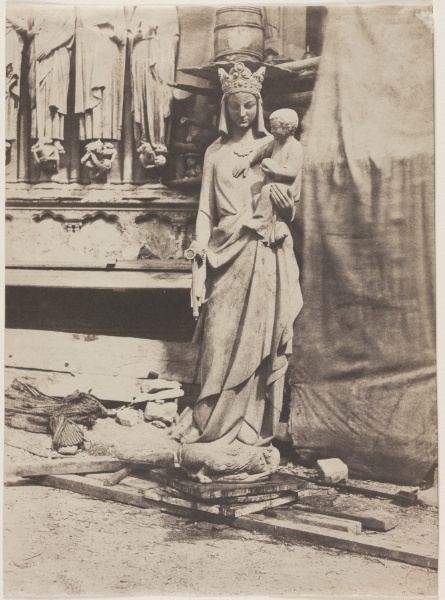 Statue of the Virgin, Notre Dame de Paris