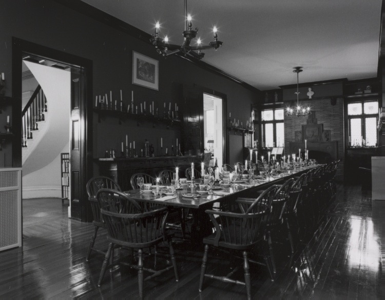 Dining Room, from the Rowfant Club Photographs