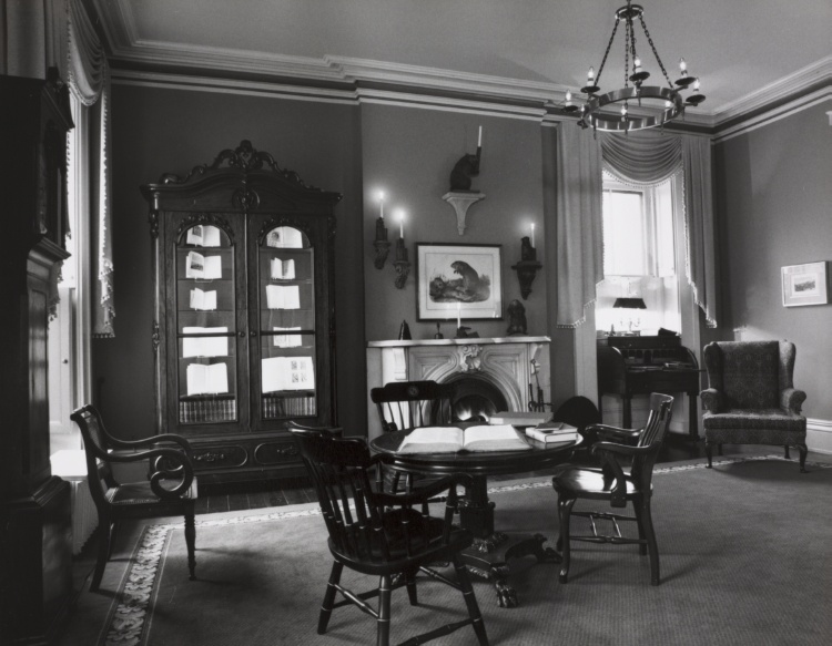 The East Sitting Room, from the Rowfant Club Photographs