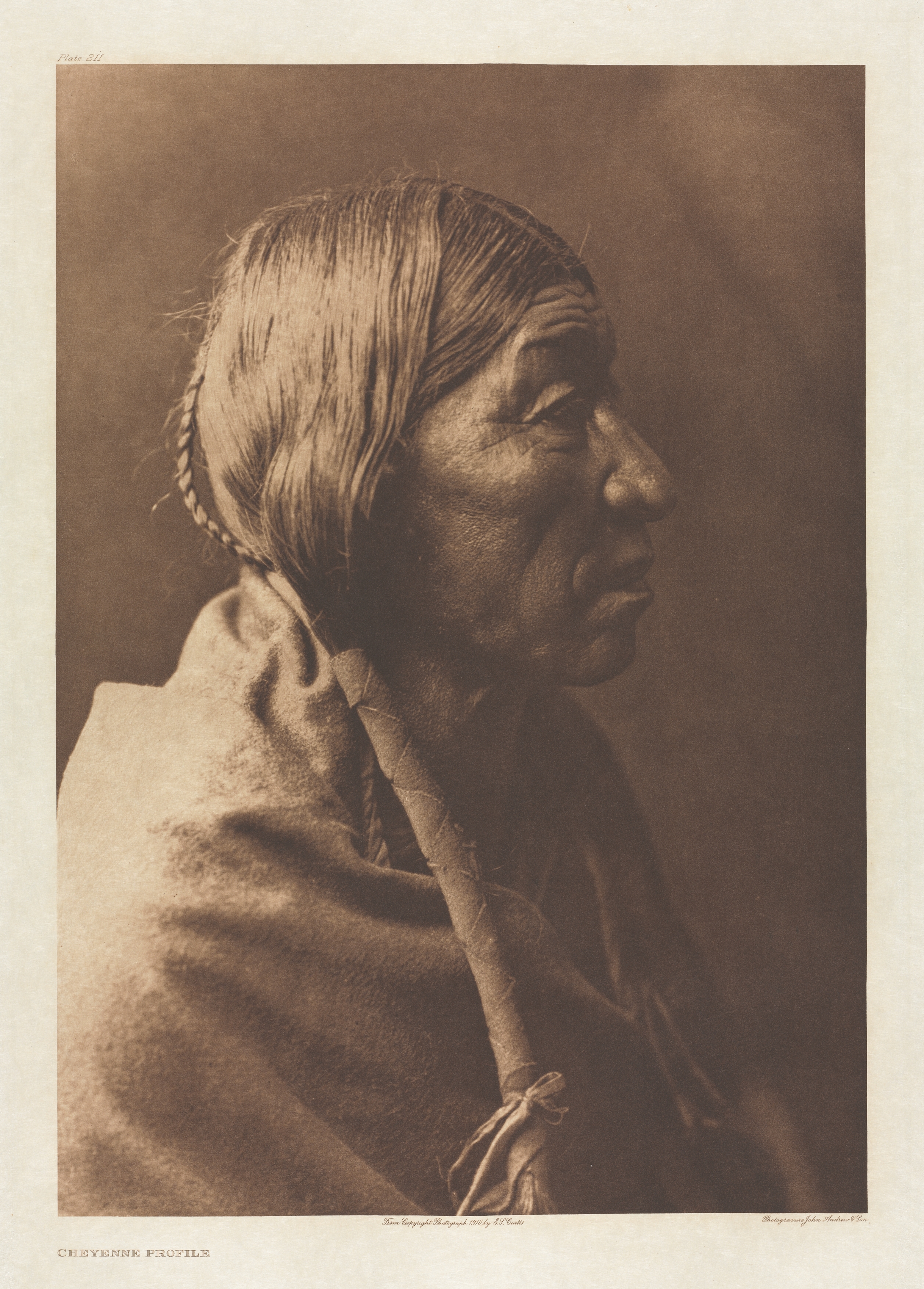 Portfolio VI, Plate 211: Cheyenne Profile