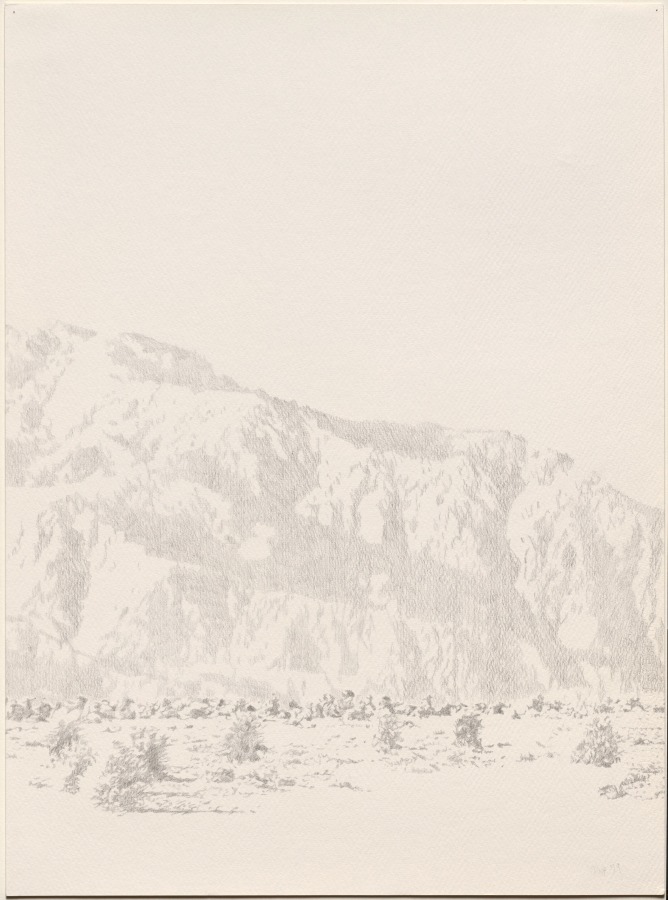 Funeral Mountains - Study #5, Mel Pekarsky, 1979