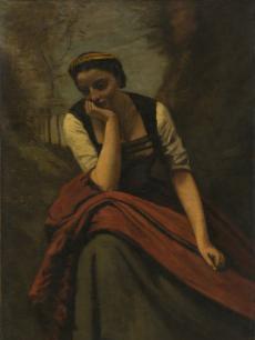 Woman Meditating Cleveland Museum Of Art