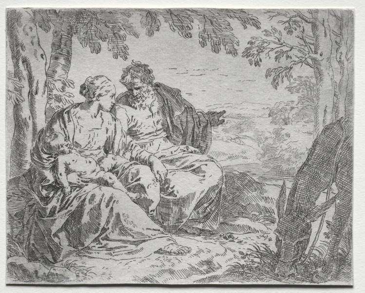 Rest on the Flight in to Egypt