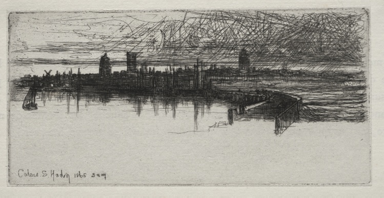 Little Calais Pier, 1865, 3 A.M.
