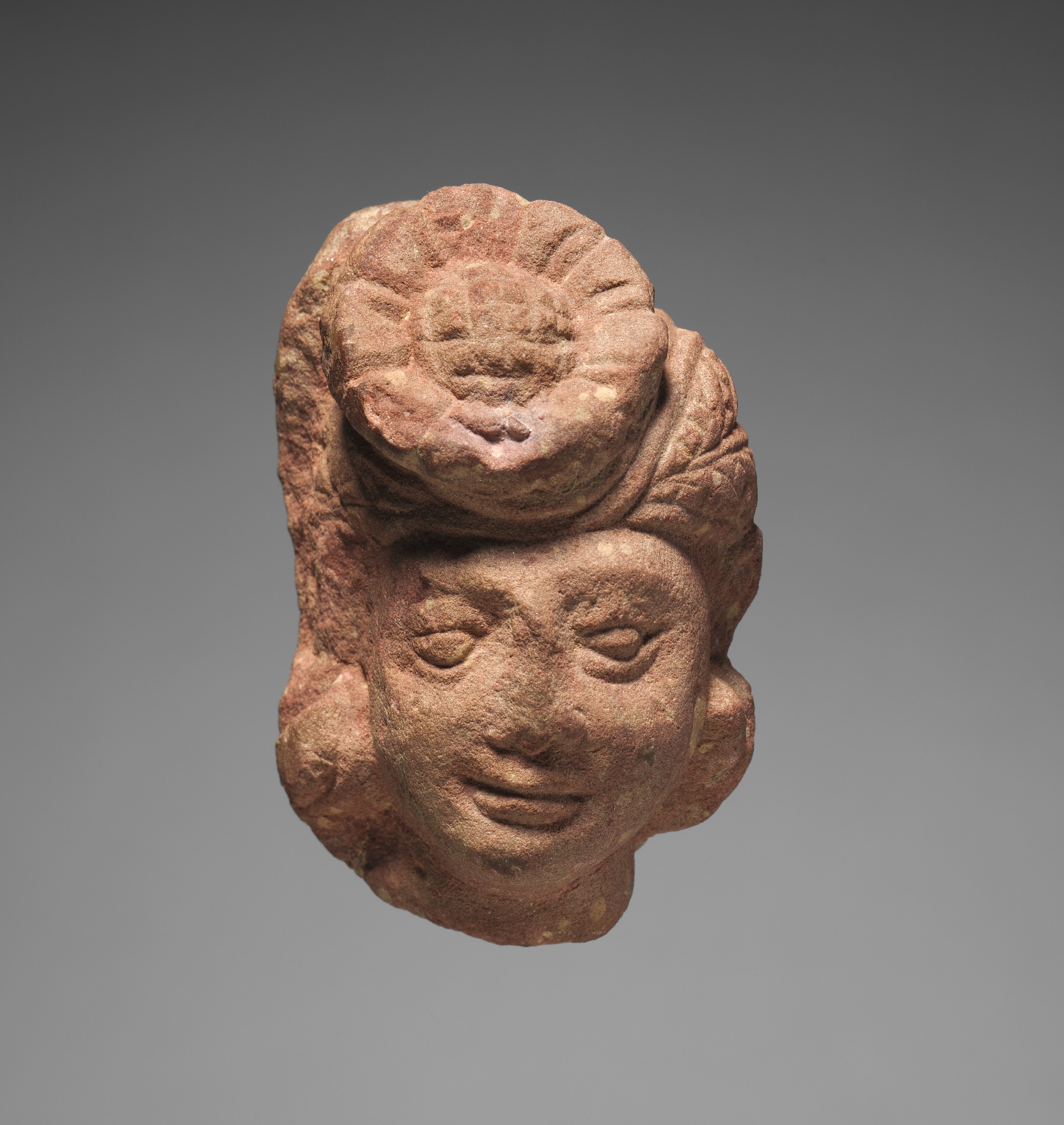 Miniature Head of a Bodhisattva
