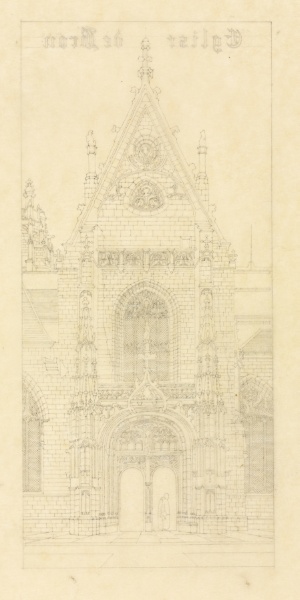 French Church Series No. 11: Église de Notre Dame, Bourg-En-Bresses