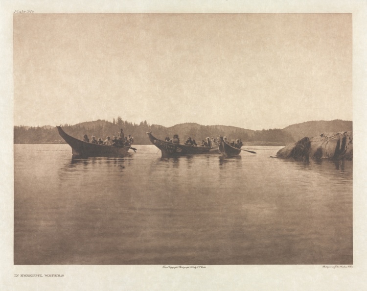 Portfolio X, Plate 340: In Kwakiutl Waters