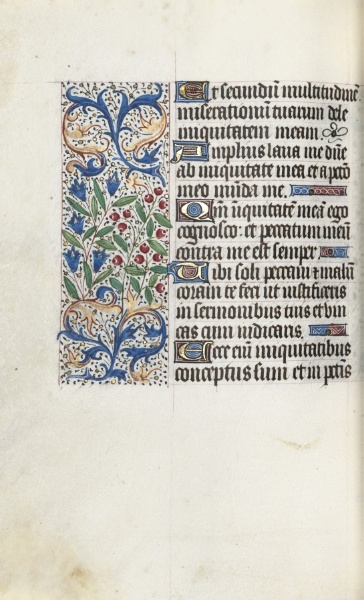 Book of Hours (Use of Rouen): fol. 85v