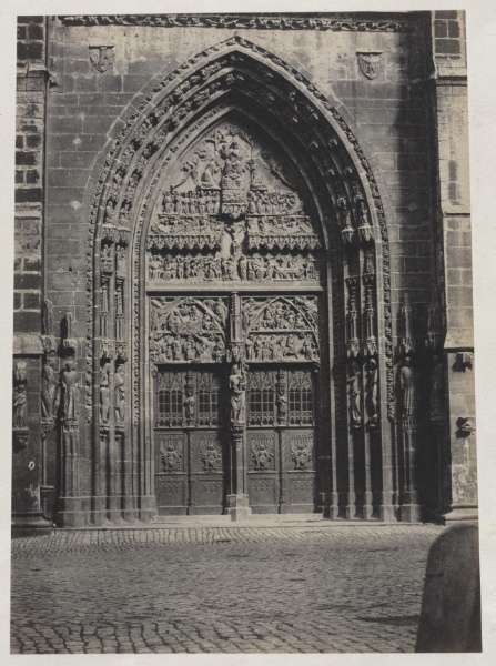 Entrance, St. Lorenz Cathedral, Nuremberg