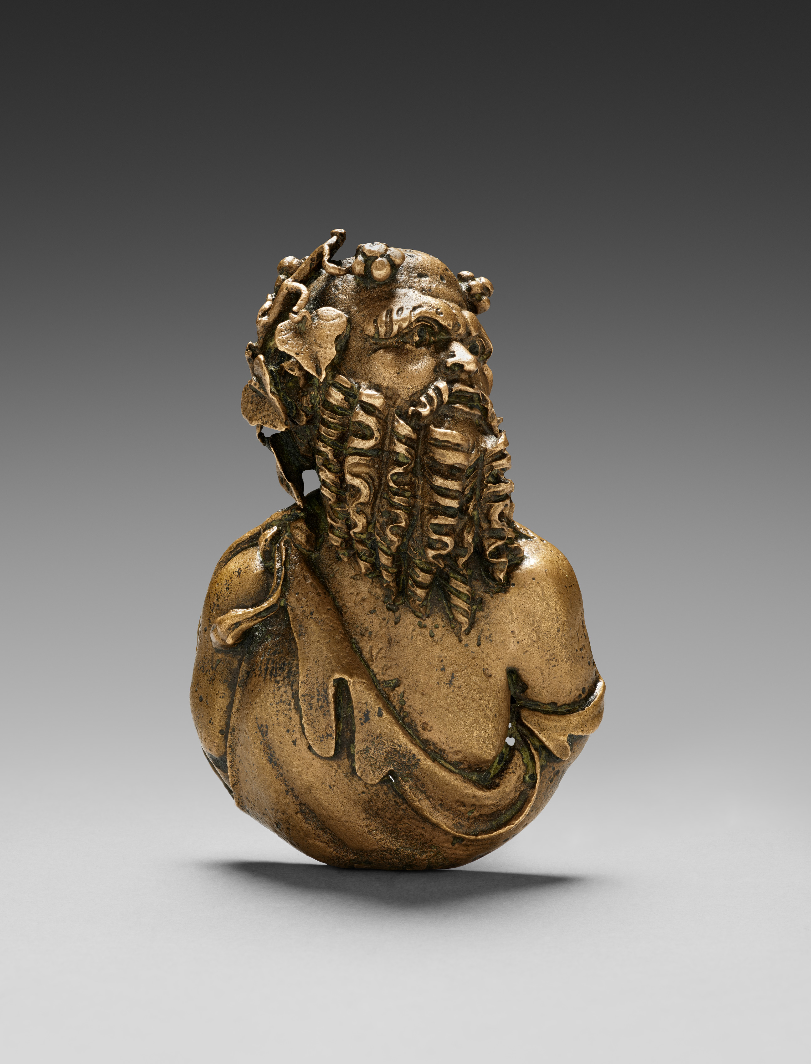 Silenus Bust for a Couch