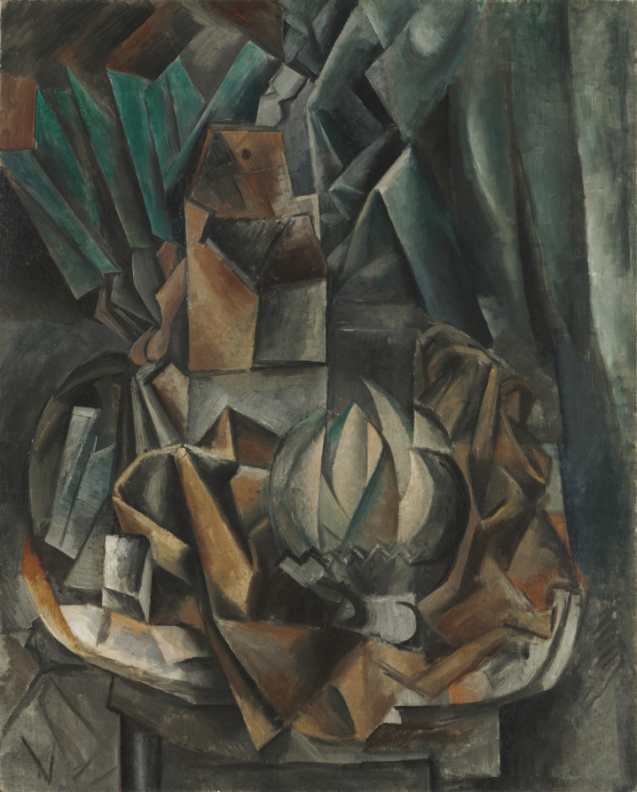 Fan, Salt Box, Melon, Pablo Picasso, 1909