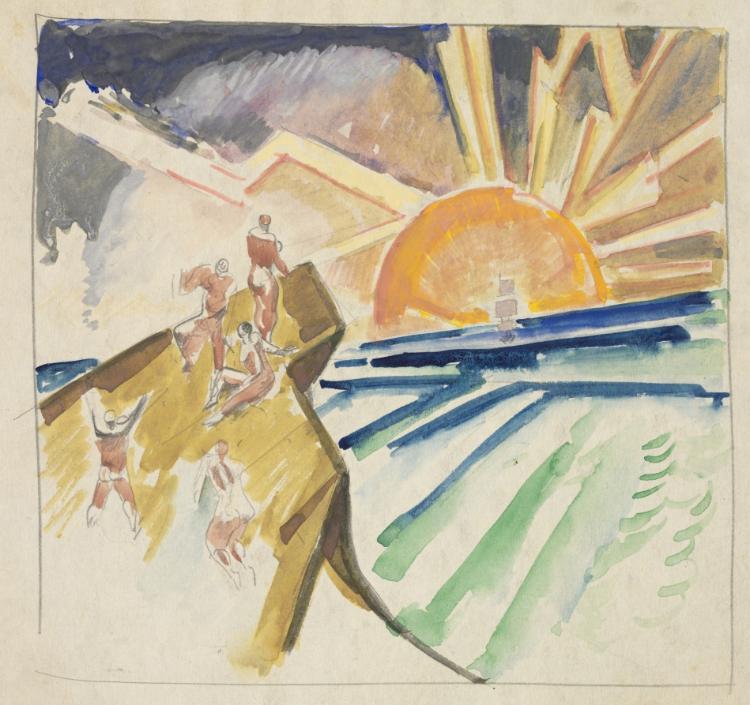 Sketch (80 of 150), William Sommer, c. 1920s–1940s