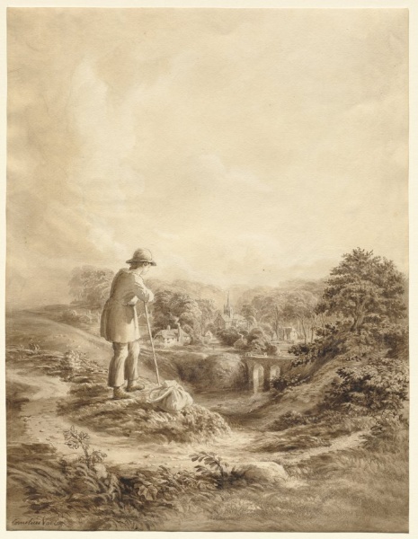 Landscape with Figure in Foreground