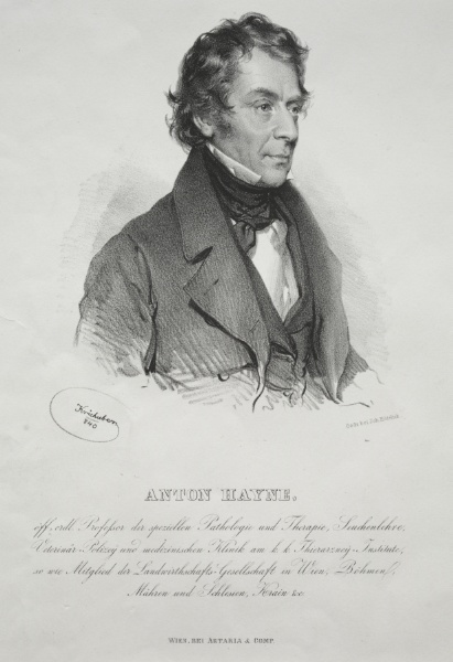 Portrait of Dr. Anton Hayne