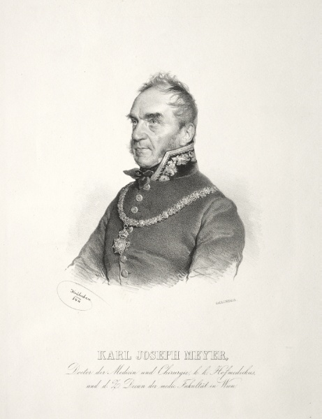Portrait of Dr. Karl Joseph Meyer