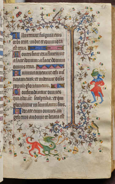 Hours of Charles the Noble, King of Navarre (1361-1425): fol. 47r, Text