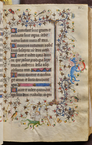 Hours of Charles the Noble, King of Navarre (1361-1425): fol. 41r, Text