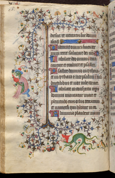 Hours of Charles the Noble, King of Navarre (1361-1425): fol. 48v, Text