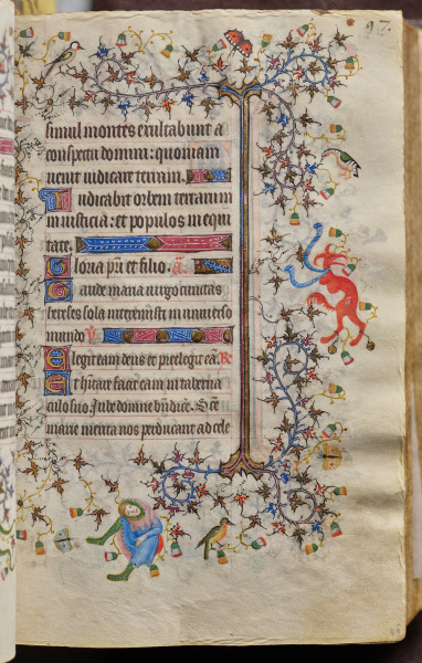 Hours of Charles the Noble, King of Navarre (1361-1425): fol. 49r, Text