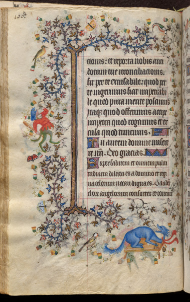 Hours of Charles the Noble, King of Navarre (1361-1425): fol. 50v, Text